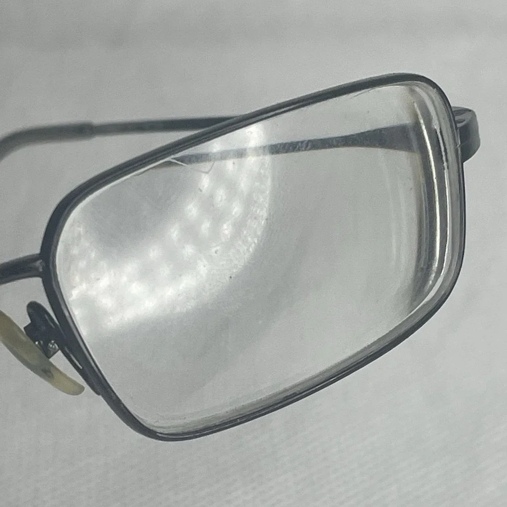 Ray Ban Titanium Rectangle Metal Wrap Eyeglasses Frame ONLY RB-8610 52[]18-140